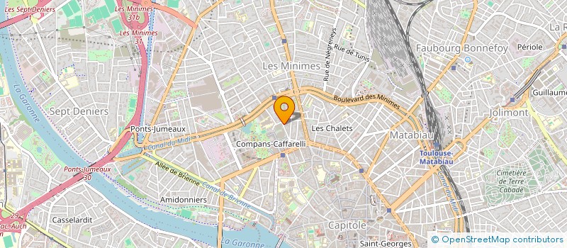 localisation de l'entreprise AUCAMVILLE SUD  TOULOUSE