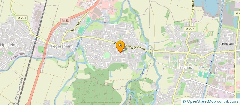 localisation de l'entreprise AUCASOU  FEGERSHEIM
