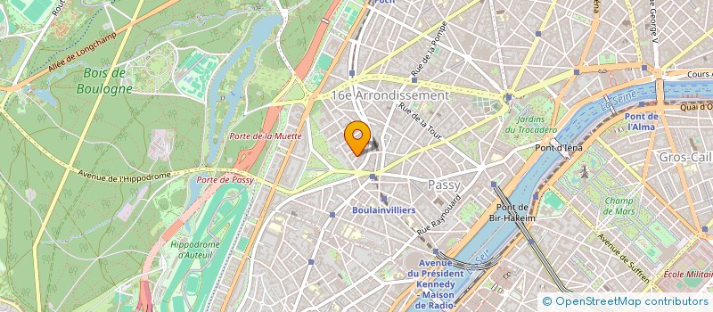 localisation de l'entreprise AUCAVI IMMO  PARIS