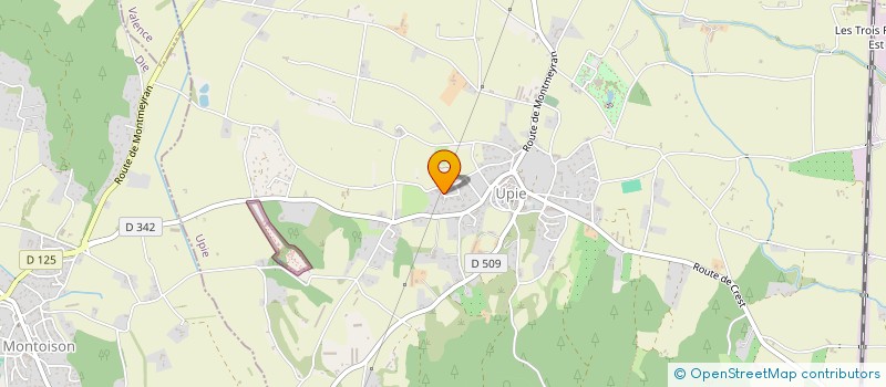 localisation de l'entreprise AUCEDRO  UPIE