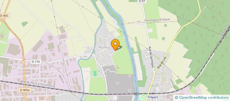 localisation de l'entreprise AUCEO à POINCY