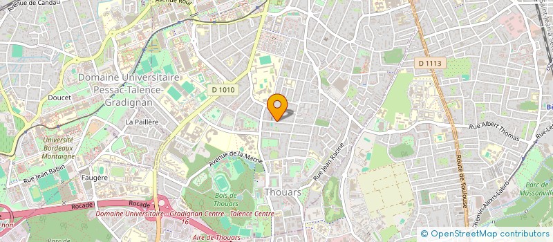 localisation de l'entreprise AUCEPA  TALENCE