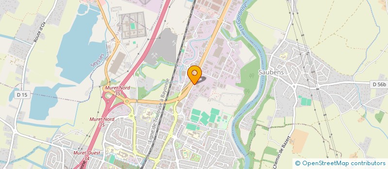 localisation de l'entreprise AUCH IMMO LOISIRS  MURET