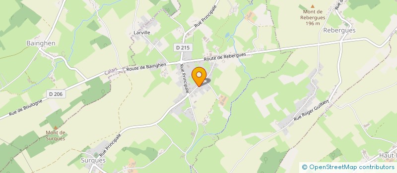 localisation de l'entreprise AUCHEA  SURQUES