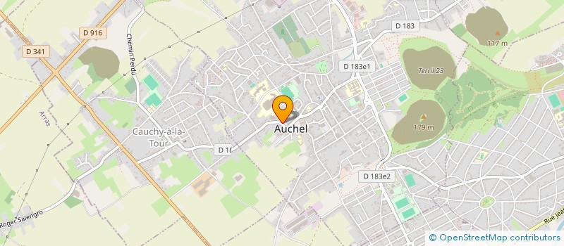 localisation de l'entreprise AUCHEL GENERATION NOUVELLE  AUCHEL