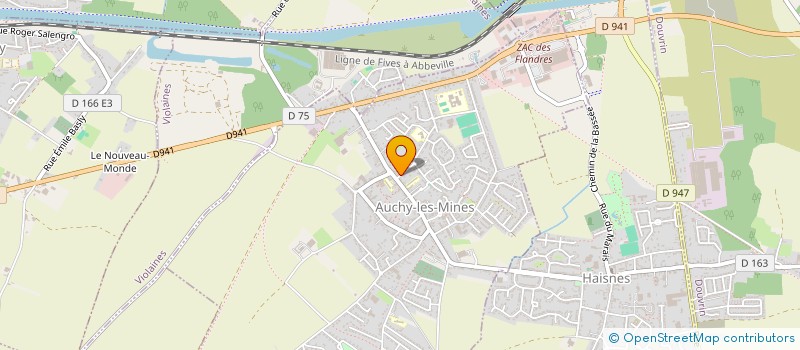 localisation de l'entreprise AUCHY A VENIR  AUCHY-LES-MINES