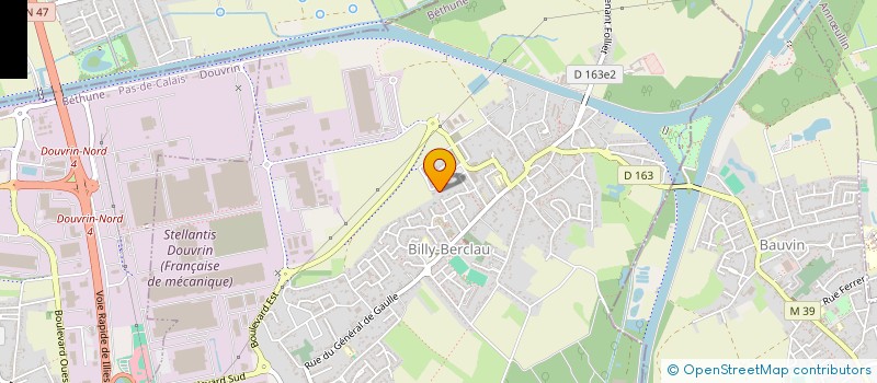 localisation de l'entreprise AUCHY FF à AUCHY-LES-MINES