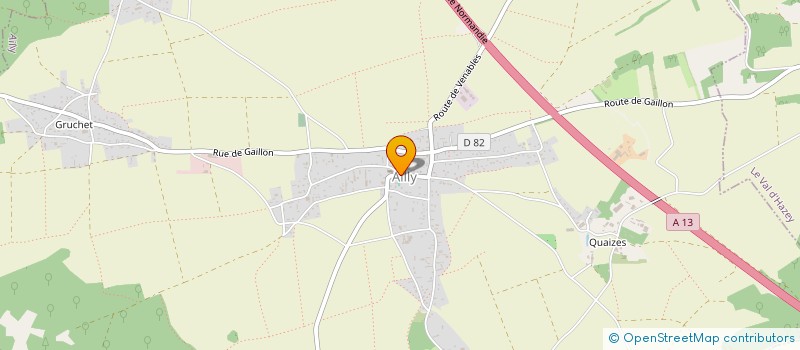 localisation de l'entreprise AUCKTRIP  AILLY