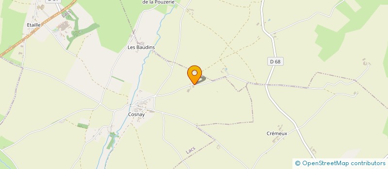 localisation de l'entreprise AUCLAIR à LACS