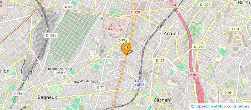 localisation de l'entreprise AUCLAIR GRAPHIC EUROPE à BAGNEUX