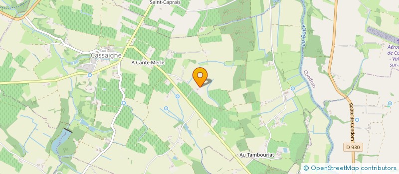 localisation de l'entreprise AUCLAN FRANCE à CASSAIGNE