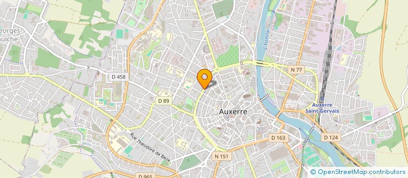 localisation de l'entreprise AUCLAN PLAINES DE L YONNE à AUXERRE
