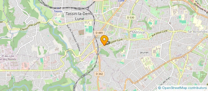 localisation de l'entreprise AUCOGNY à LYON
