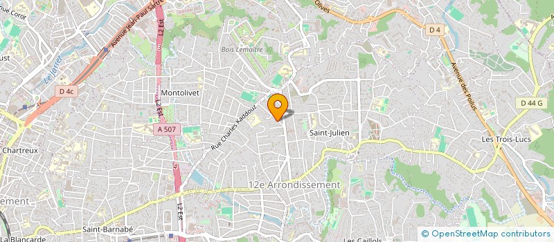 localisation de l'entreprise AUCORECO à MARSEILLE