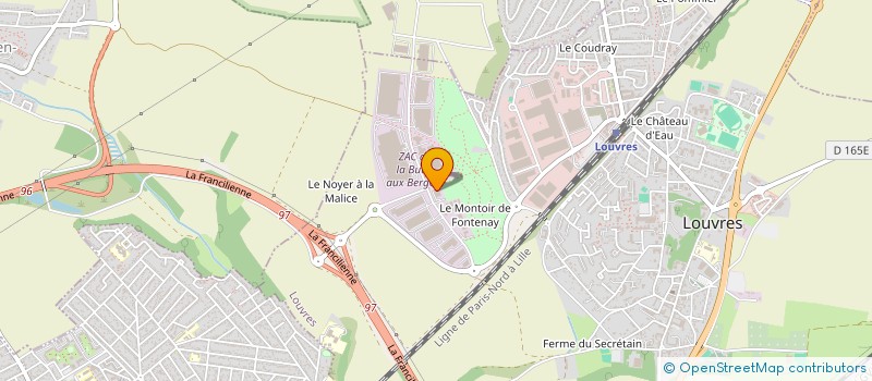 localisation de l'entreprise AUCTENCIA  LOUVRES