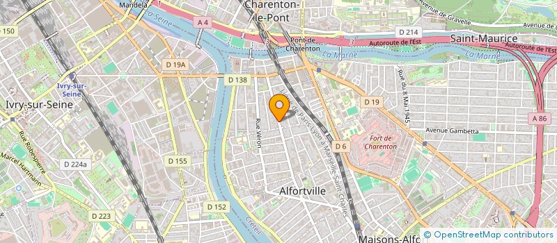 localisation de l'entreprise AUCTION SOLUTION à ALFORTVILLE