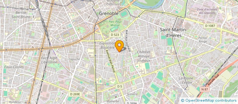 localisation de l'entreprise AUCTIS  GRENOBLE