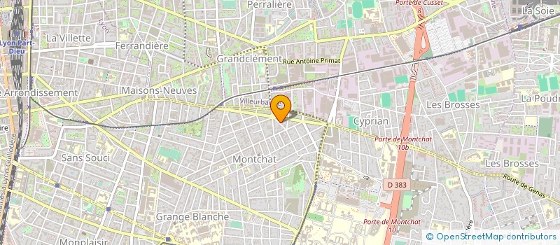 localisation de l'entreprise AUCTOR  SAINT-ETIENNE