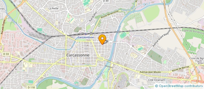 localisation de l'entreprise AUCTOR REGIT ACTUM à CARCASSONNE
