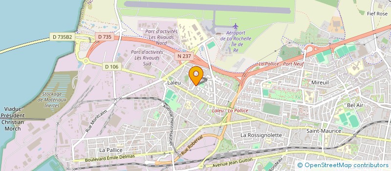 localisation de l'entreprise AUCUN INCONVENIENT  LA ROCHELLE