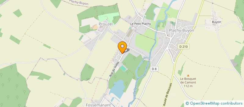 localisation de l'entreprise AUCYRIM  PROUZEL