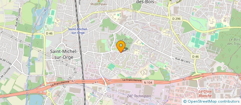 localisation de l'entreprise AUD.AS.CO. à ST MICHEL SUR ORGE