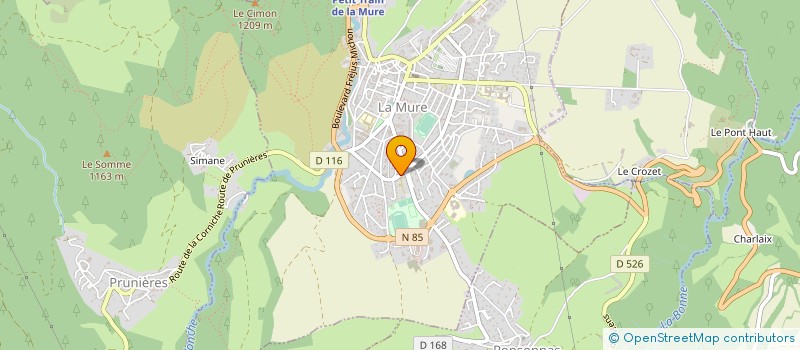 localisation de l'entreprise AUD'AS T.I.G.R.E à LA MURE