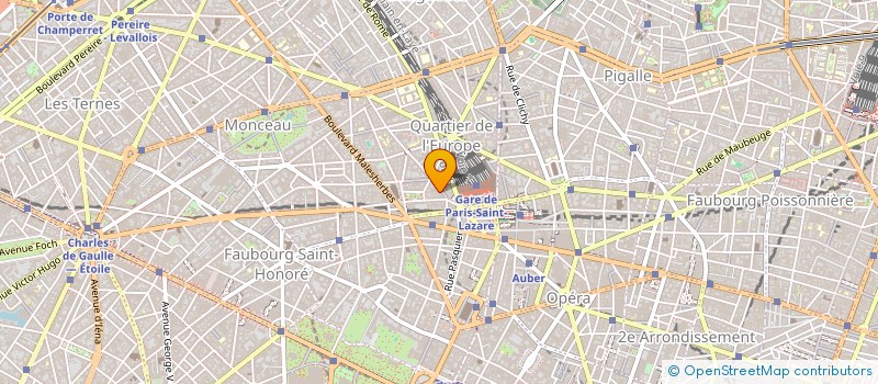 localisation de l'entreprise AUDA  PARIS