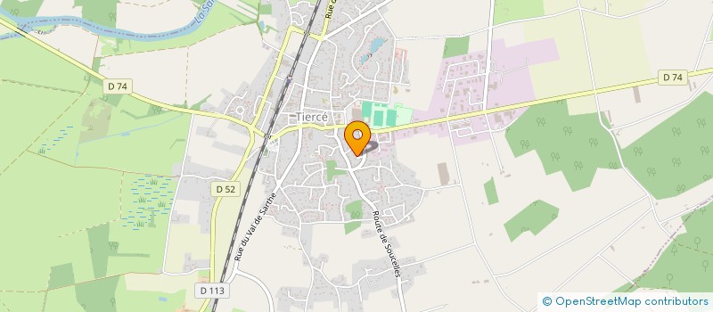 localisation de l'entreprise AUDA IMMO à TIERCE