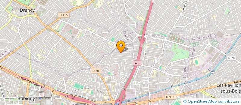 localisation de l'entreprise AUDAB NOOR  BOBIGNY