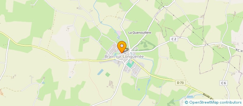 localisation de l'entreprise AUDABAS  ERDRE-EN-ANJOU