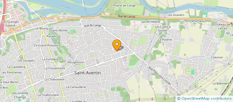 localisation de l'entreprise AUDACAM  SAINT-AVERTIN