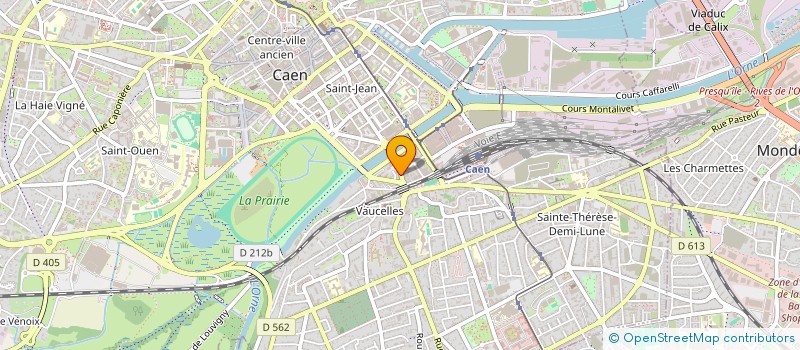 localisation de l'entreprise AUDACE à CAEN