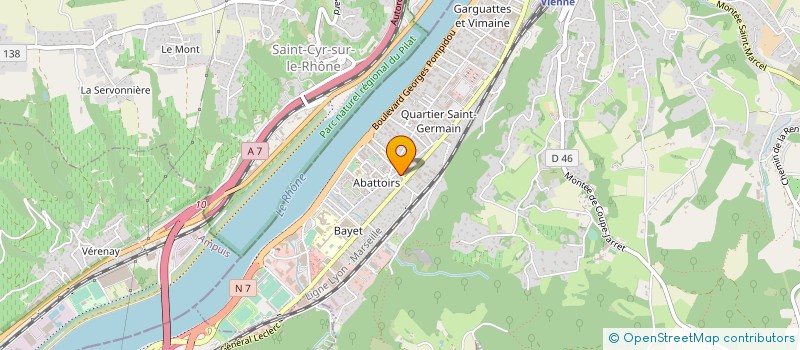 localisation de l'entreprise AUDACE IMMOBILIER  CHATEAUNEUF-DE-GALAURE