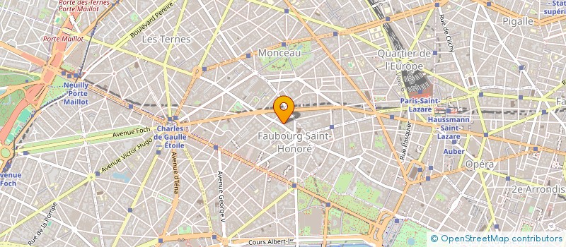 localisation de l'entreprise AUDACIA  PARIS