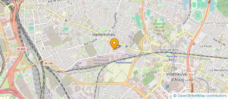 localisation de l'entreprise AUDACIEUSEANCREE  LILLE