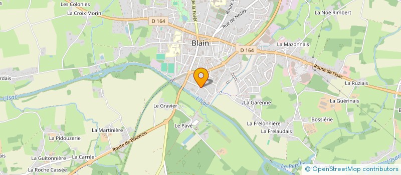 localisation de l'entreprise AUDACIT INVESTISSEMENT  BLAIN