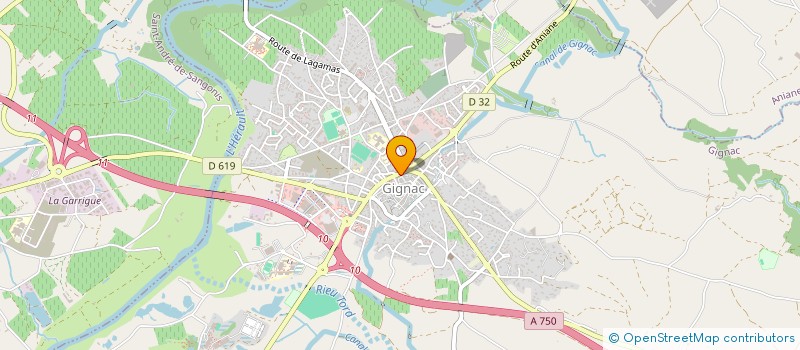 localisation de l'entreprise AUDACITY INVEST à GIGNAC
