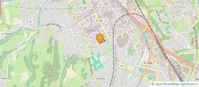 localisation de l'entreprise AUDACIUS  CHAMBERY