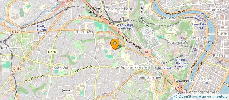 localisation de l'entreprise AUDAGE CONSEIL à LYON