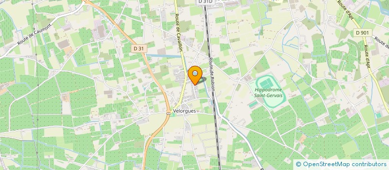 localisation de l'entreprise AUDALEGA  L'ISLE-SUR-LA-SORGUE