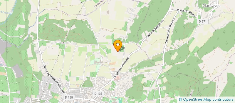 localisation de l'entreprise AUDAMA  SAINT-PAUL-TROIS-CHATEAUX