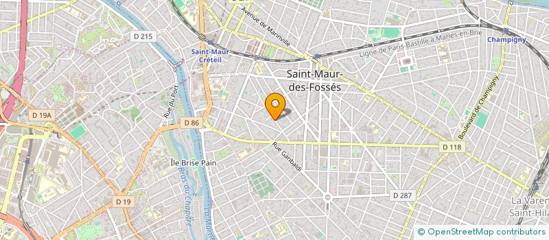 localisation de l'entreprise AUDAS CONSULTING à SAINT-MAUR-DES-FOSSES