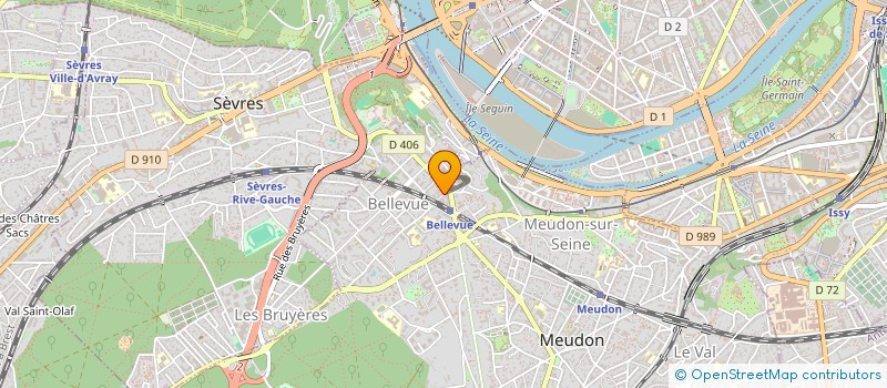 localisation de l'entreprise AUDASPACE à MEUDON