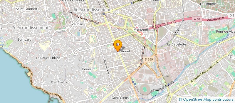 localisation de l'entreprise AUDAXIA à MARSEILLE