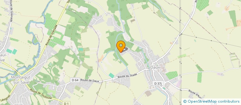 localisation de l'entreprise AUDAYA  DAUX