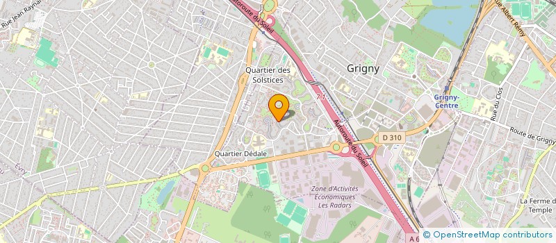 localisation de l'entreprise AUDDEF à GRIGNY
