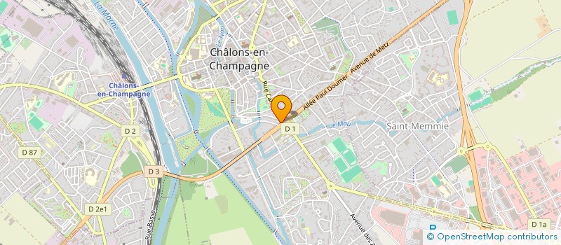 localisation de l'entreprise AUDDICE GRAND EST  CHALONS-EN-CHAMPAGNE