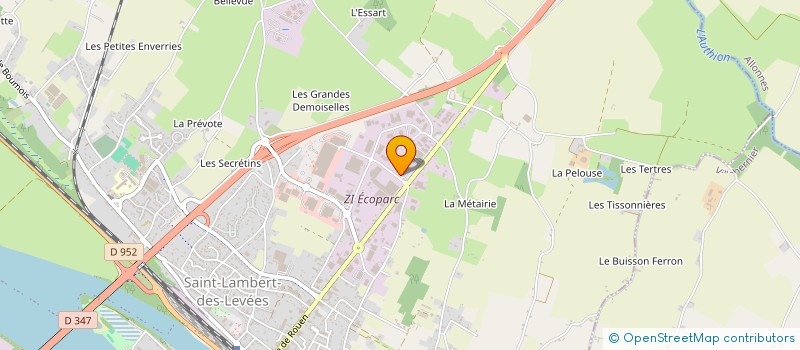 localisation de l'entreprise AUDDICE URBANISME à SAUMUR