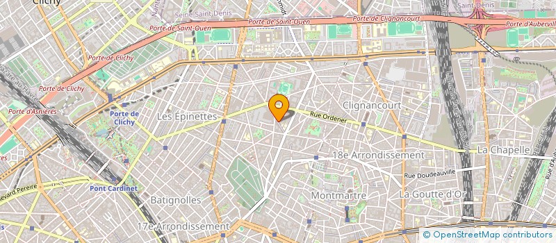 localisation de l'entreprise AUDE  PARIS